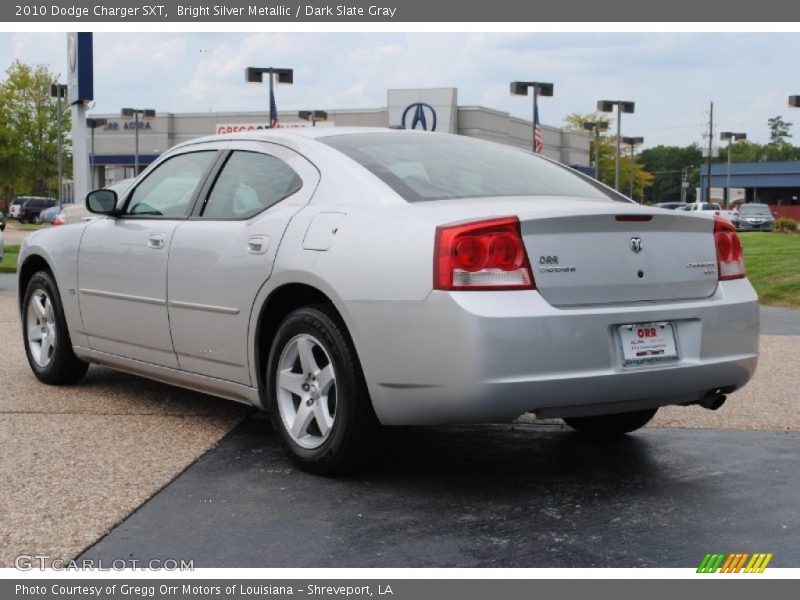Bright Silver Metallic / Dark Slate Gray 2010 Dodge Charger SXT