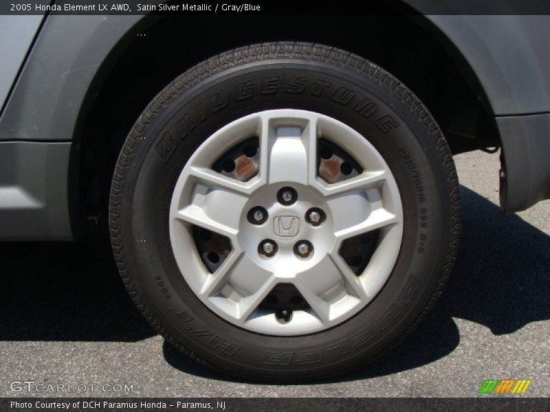 Satin Silver Metallic / Gray/Blue 2005 Honda Element LX AWD