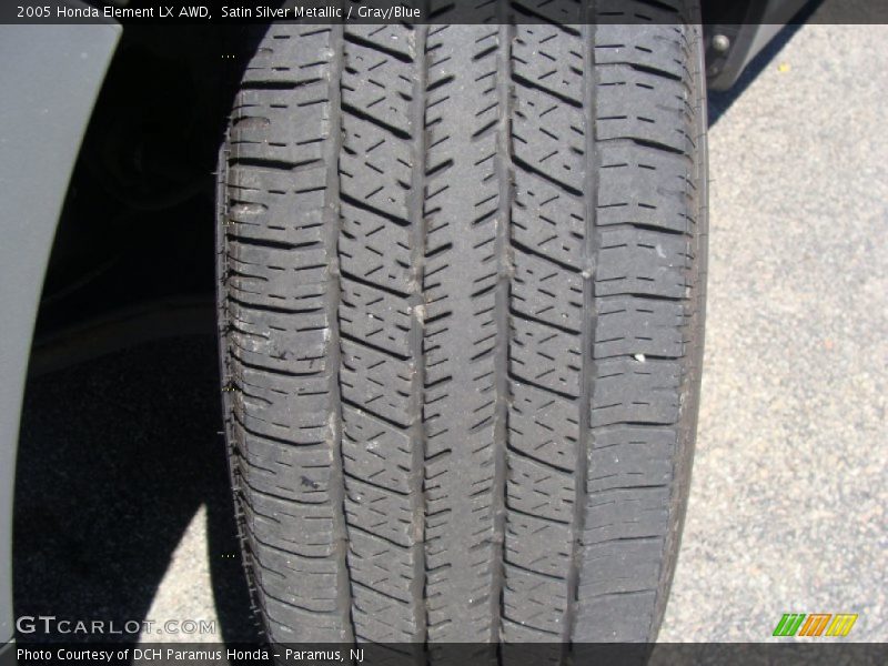 Satin Silver Metallic / Gray/Blue 2005 Honda Element LX AWD