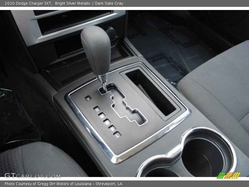 Bright Silver Metallic / Dark Slate Gray 2010 Dodge Charger SXT