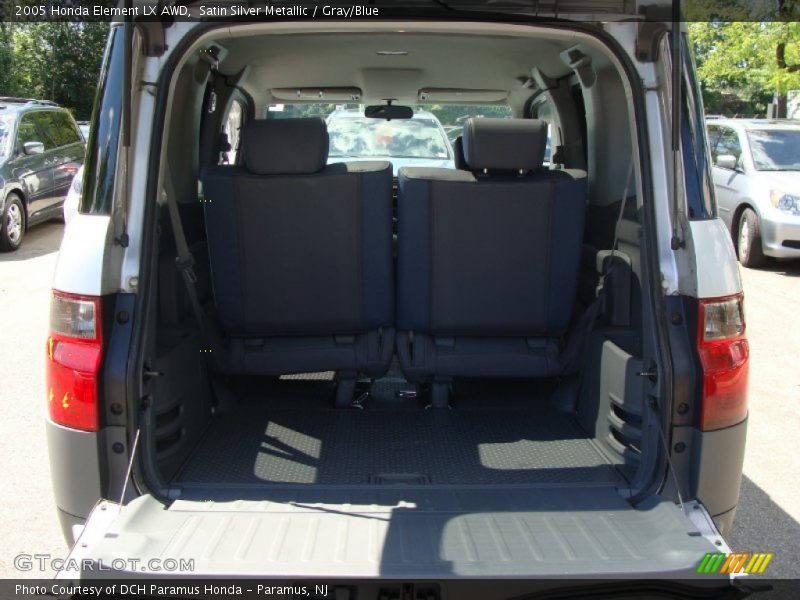 Satin Silver Metallic / Gray/Blue 2005 Honda Element LX AWD