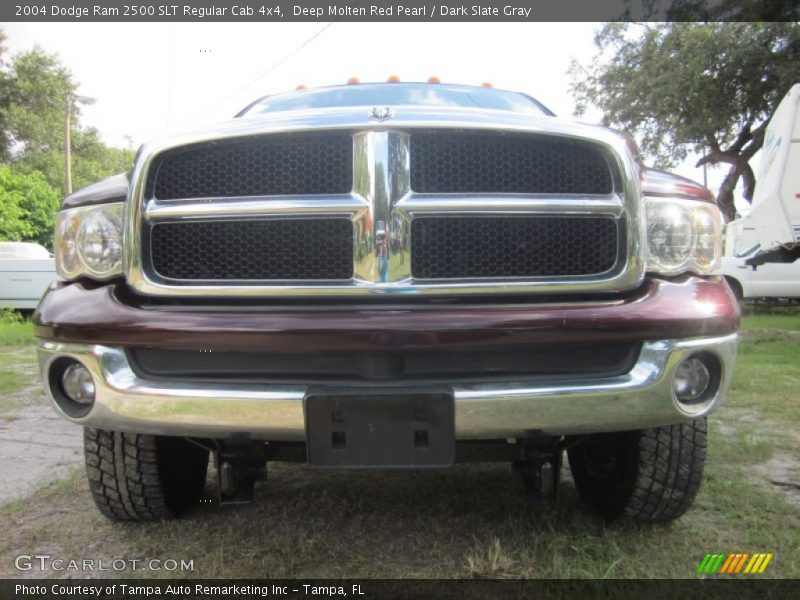 Deep Molten Red Pearl / Dark Slate Gray 2004 Dodge Ram 2500 SLT Regular Cab 4x4