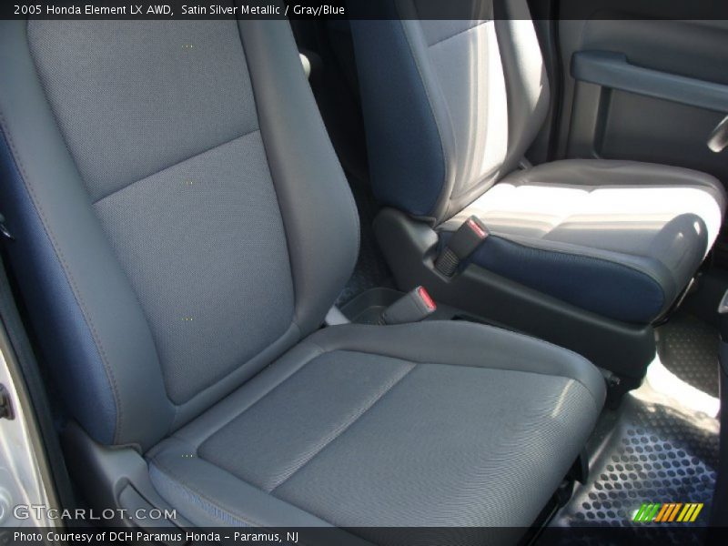 Satin Silver Metallic / Gray/Blue 2005 Honda Element LX AWD