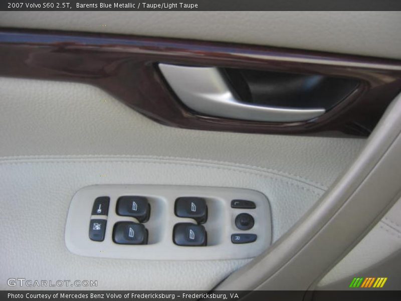 Barents Blue Metallic / Taupe/Light Taupe 2007 Volvo S60 2.5T