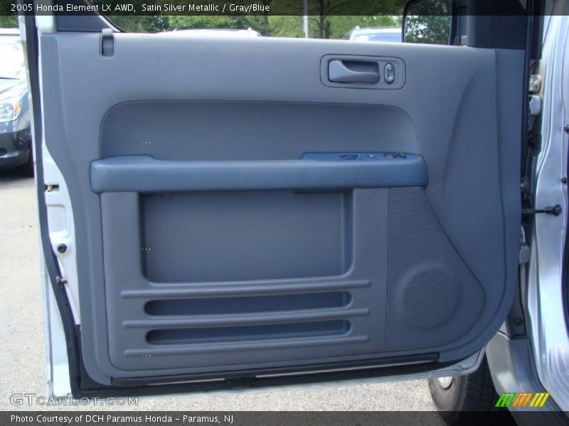 Satin Silver Metallic / Gray/Blue 2005 Honda Element LX AWD