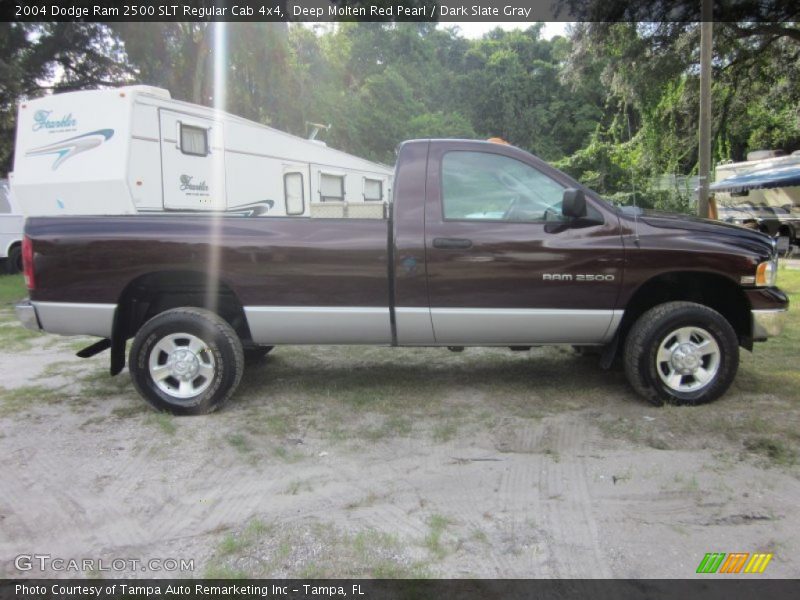 Deep Molten Red Pearl / Dark Slate Gray 2004 Dodge Ram 2500 SLT Regular Cab 4x4