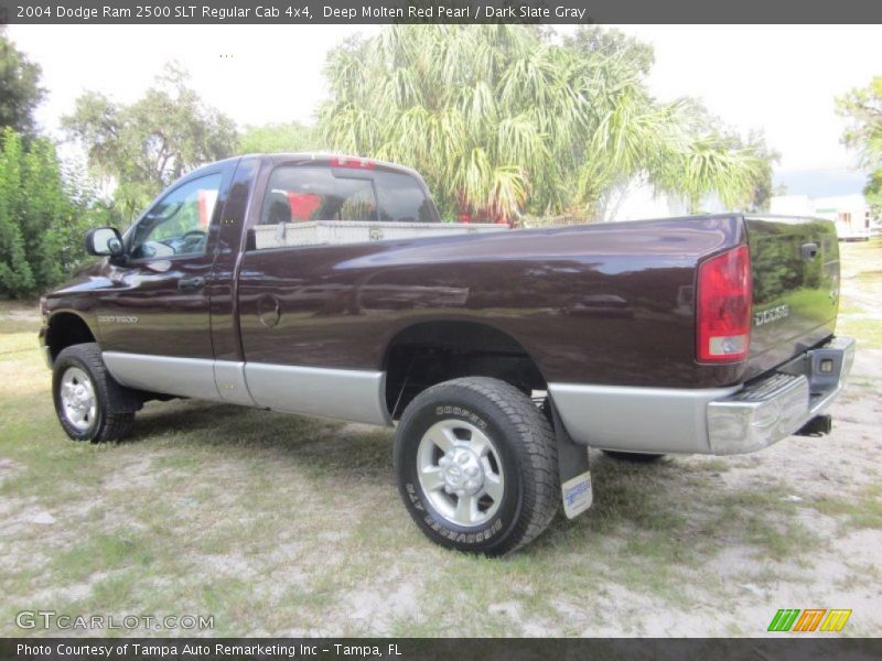 Deep Molten Red Pearl / Dark Slate Gray 2004 Dodge Ram 2500 SLT Regular Cab 4x4