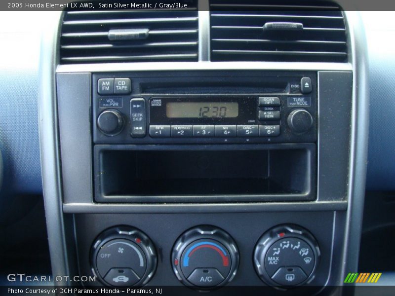 Satin Silver Metallic / Gray/Blue 2005 Honda Element LX AWD