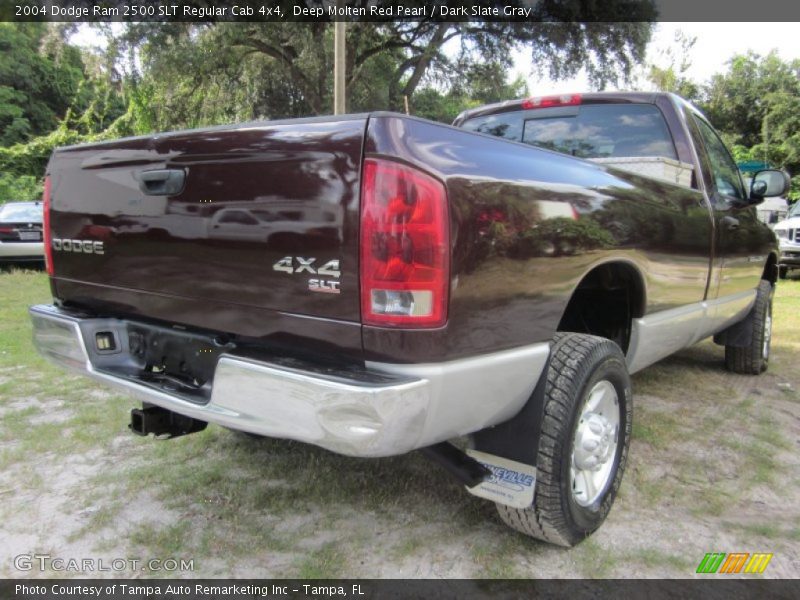 Deep Molten Red Pearl / Dark Slate Gray 2004 Dodge Ram 2500 SLT Regular Cab 4x4