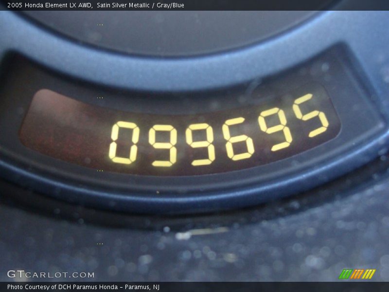 Satin Silver Metallic / Gray/Blue 2005 Honda Element LX AWD