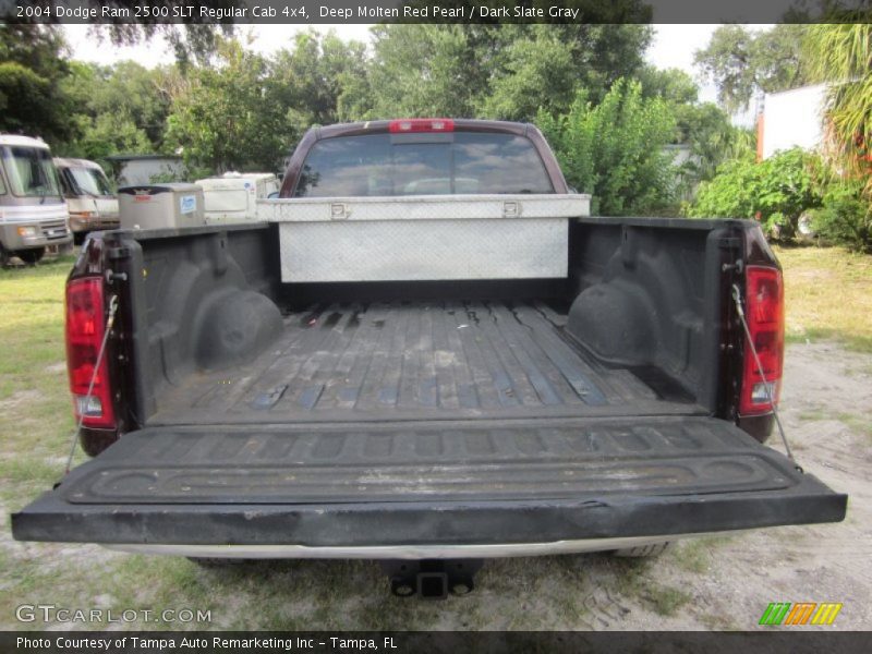 Deep Molten Red Pearl / Dark Slate Gray 2004 Dodge Ram 2500 SLT Regular Cab 4x4