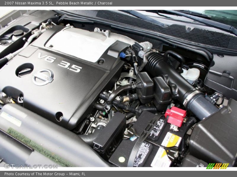 Pebble Beach Metallic / Charcoal 2007 Nissan Maxima 3.5 SL