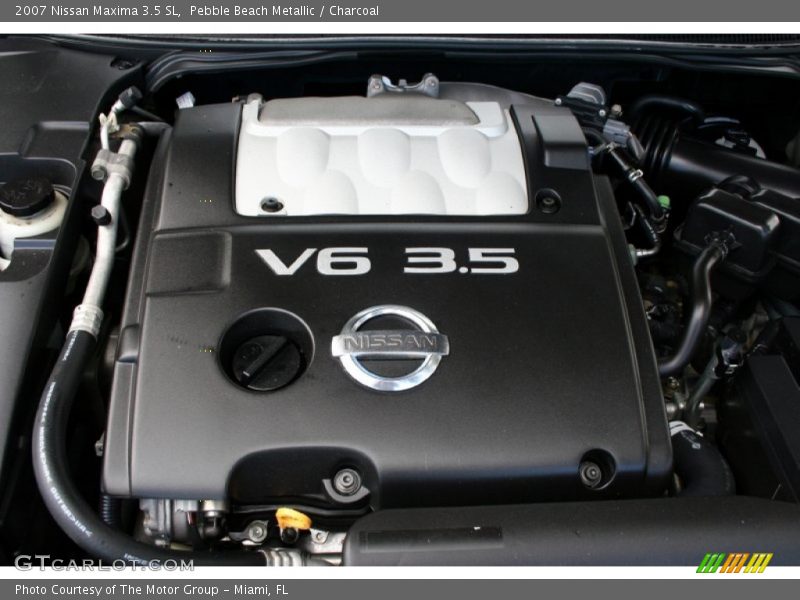 Pebble Beach Metallic / Charcoal 2007 Nissan Maxima 3.5 SL