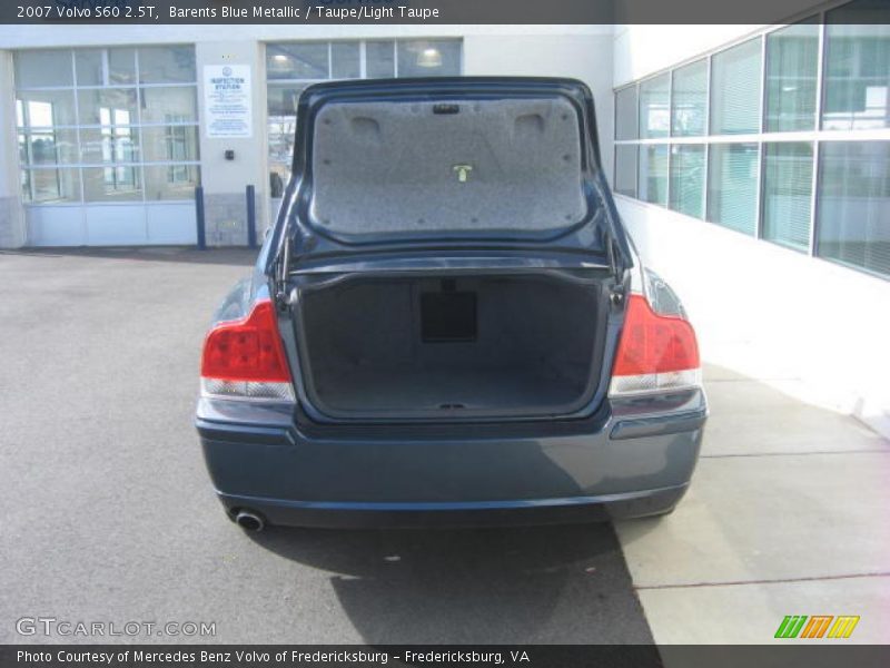 Barents Blue Metallic / Taupe/Light Taupe 2007 Volvo S60 2.5T
