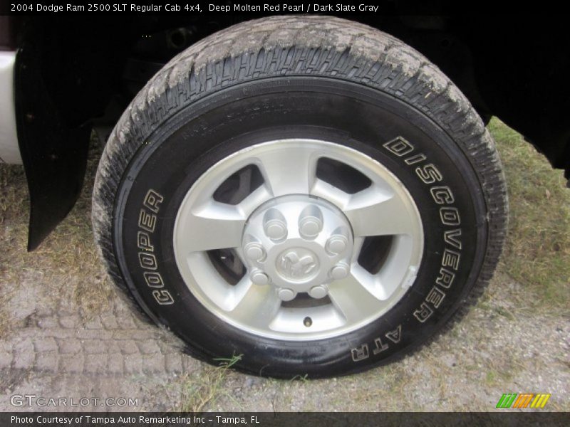 Deep Molten Red Pearl / Dark Slate Gray 2004 Dodge Ram 2500 SLT Regular Cab 4x4