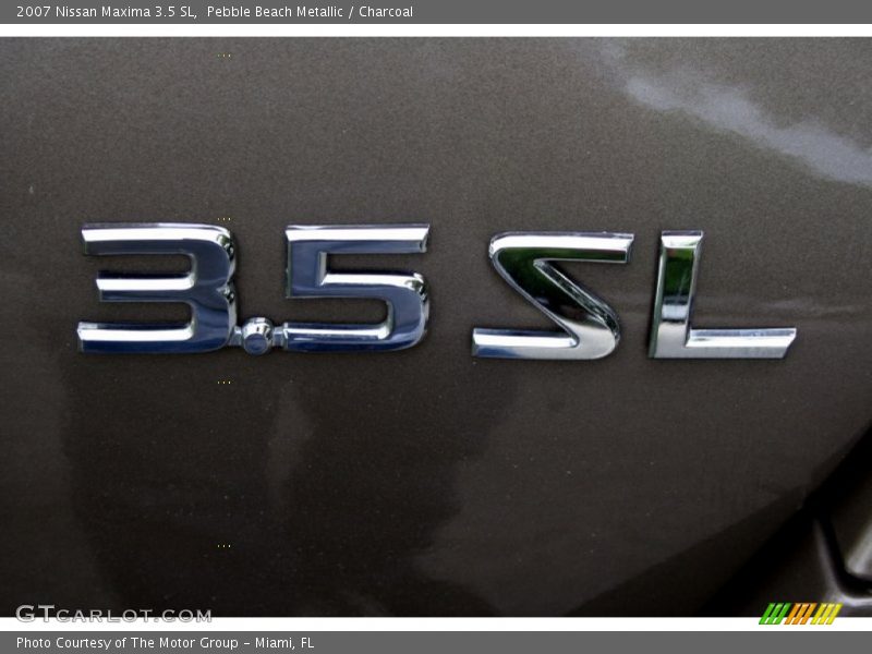 Pebble Beach Metallic / Charcoal 2007 Nissan Maxima 3.5 SL