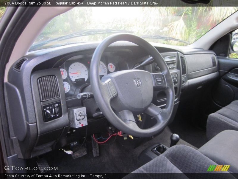 Deep Molten Red Pearl / Dark Slate Gray 2004 Dodge Ram 2500 SLT Regular Cab 4x4