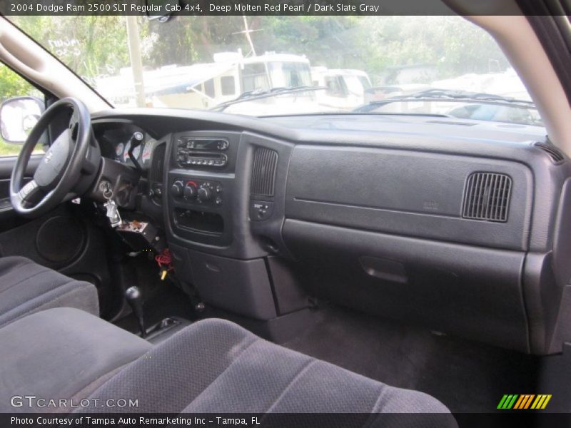 Deep Molten Red Pearl / Dark Slate Gray 2004 Dodge Ram 2500 SLT Regular Cab 4x4