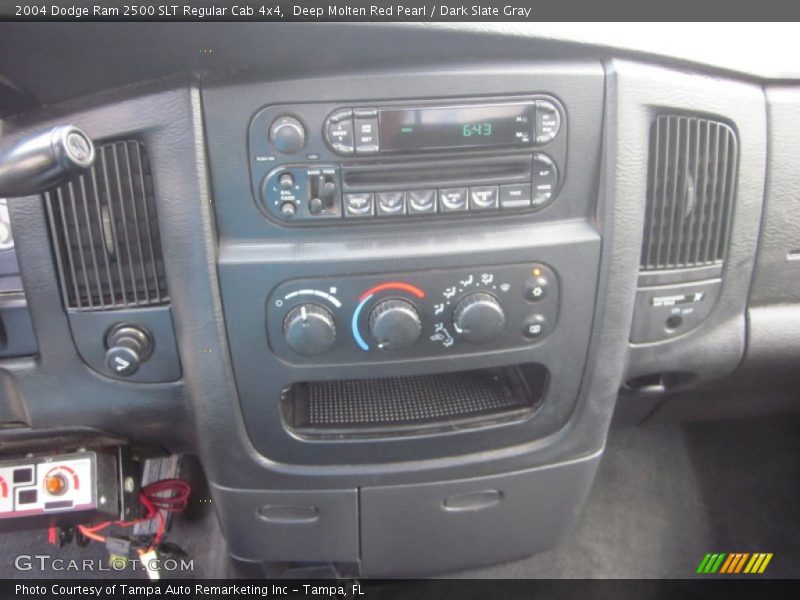 Deep Molten Red Pearl / Dark Slate Gray 2004 Dodge Ram 2500 SLT Regular Cab 4x4
