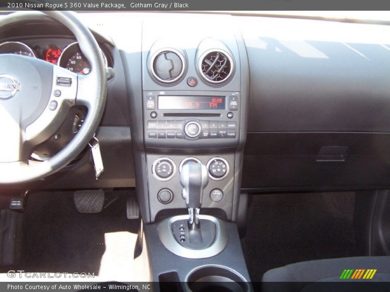 Gotham Gray / Black 2010 Nissan Rogue S 360 Value Package