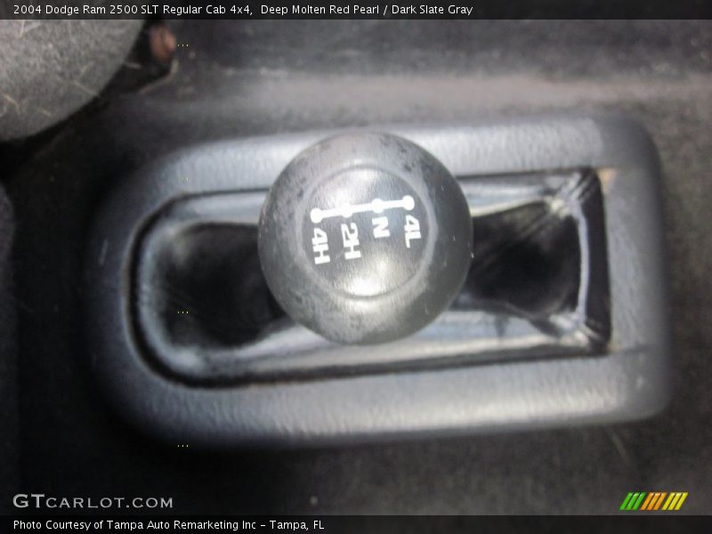 Deep Molten Red Pearl / Dark Slate Gray 2004 Dodge Ram 2500 SLT Regular Cab 4x4