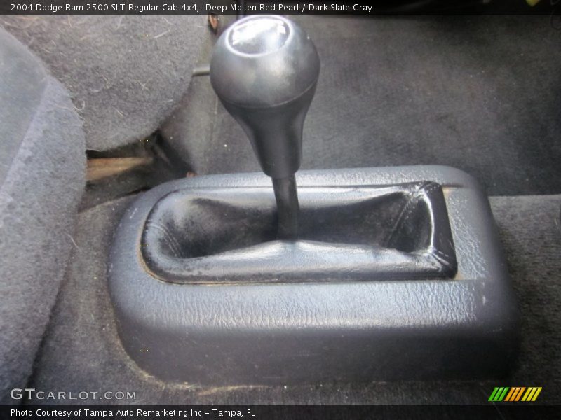 Deep Molten Red Pearl / Dark Slate Gray 2004 Dodge Ram 2500 SLT Regular Cab 4x4