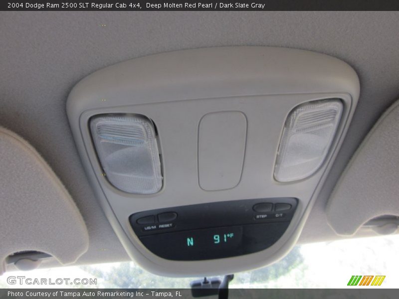 Deep Molten Red Pearl / Dark Slate Gray 2004 Dodge Ram 2500 SLT Regular Cab 4x4