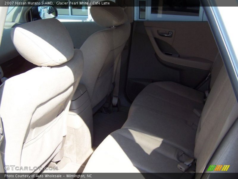 Glacier Pearl White / Cafe Latte 2007 Nissan Murano S AWD