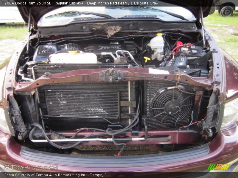Deep Molten Red Pearl / Dark Slate Gray 2004 Dodge Ram 2500 SLT Regular Cab 4x4