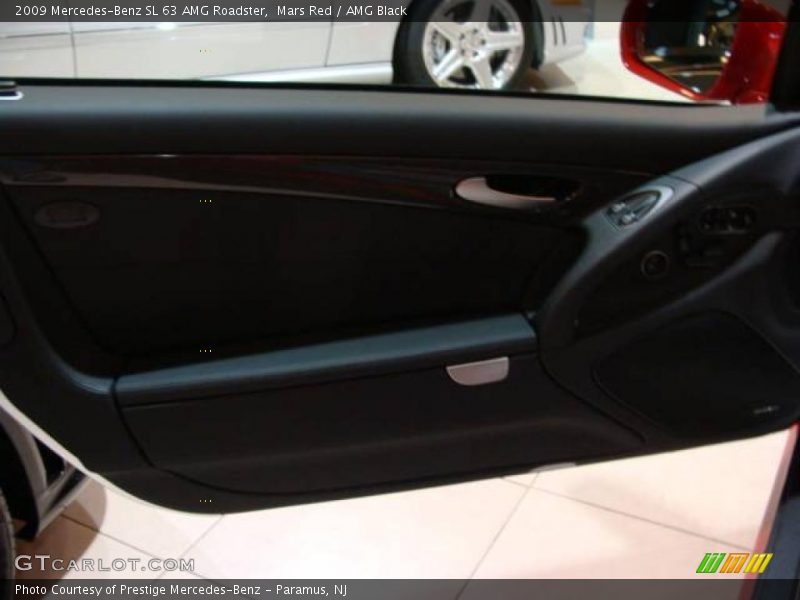 Mars Red / AMG Black 2009 Mercedes-Benz SL 63 AMG Roadster