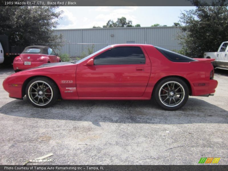  1989 RX-7 GTU Blaze Red