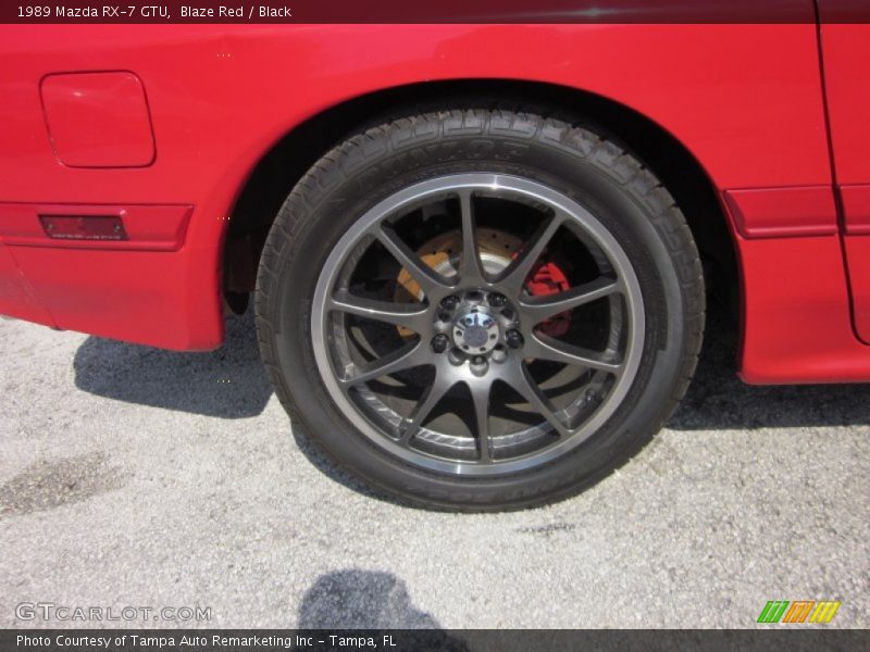 Custom Wheels of 1989 RX-7 GTU