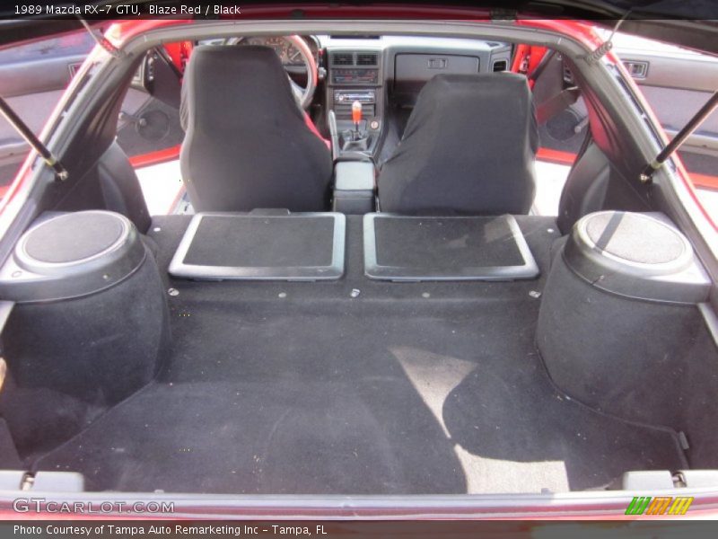 Blaze Red / Black 1989 Mazda RX-7 GTU