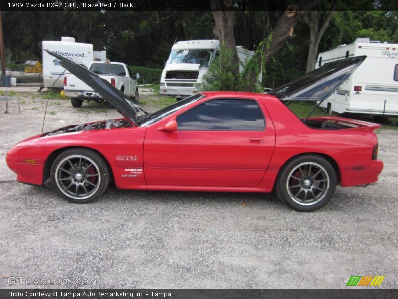  1989 RX-7 GTU Blaze Red