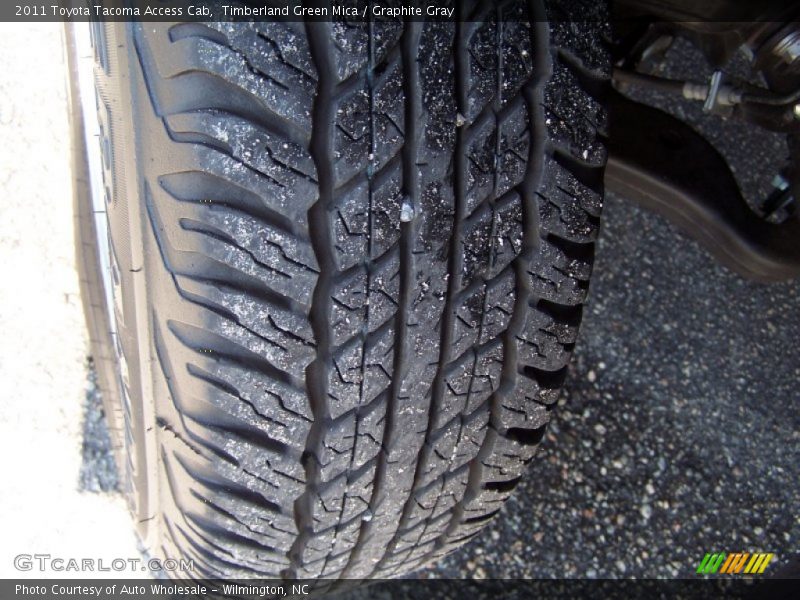 Timberland Green Mica / Graphite Gray 2011 Toyota Tacoma Access Cab