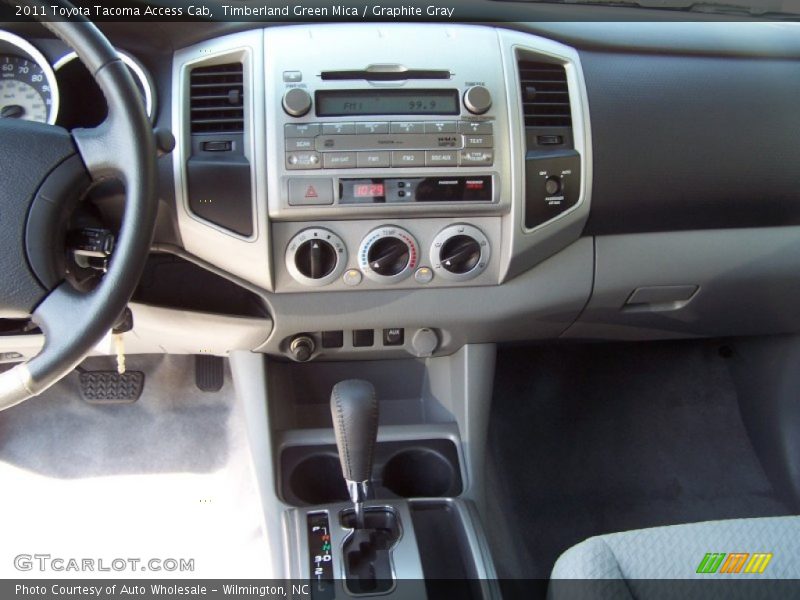 Timberland Green Mica / Graphite Gray 2011 Toyota Tacoma Access Cab