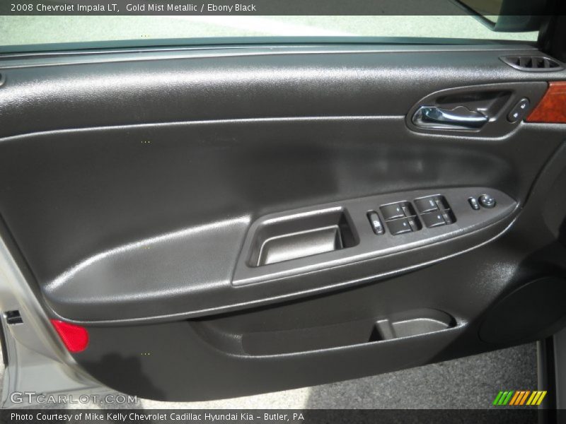 Gold Mist Metallic / Ebony Black 2008 Chevrolet Impala LT