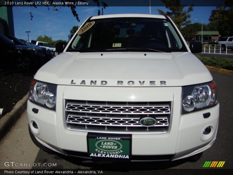 Alaska White / Ebony 2010 Land Rover LR2 HSE