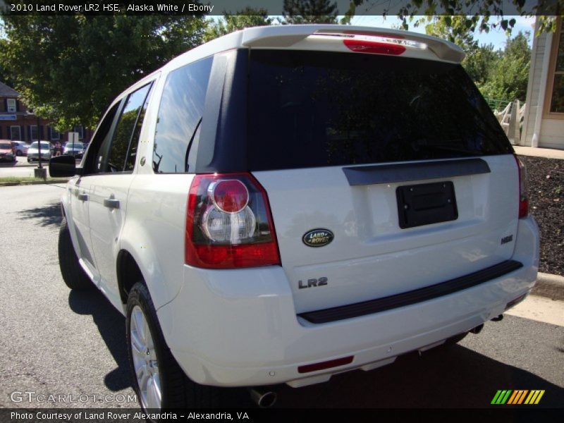 Alaska White / Ebony 2010 Land Rover LR2 HSE