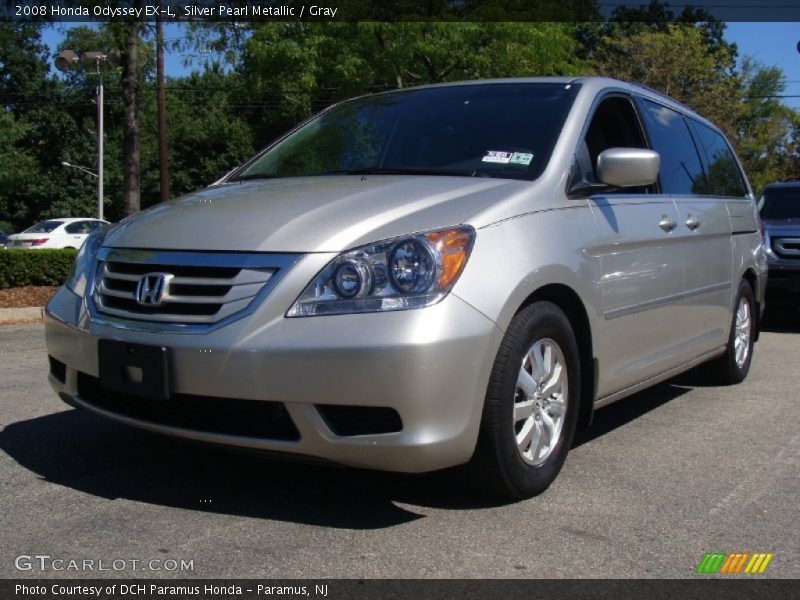 Silver Pearl Metallic / Gray 2008 Honda Odyssey EX-L