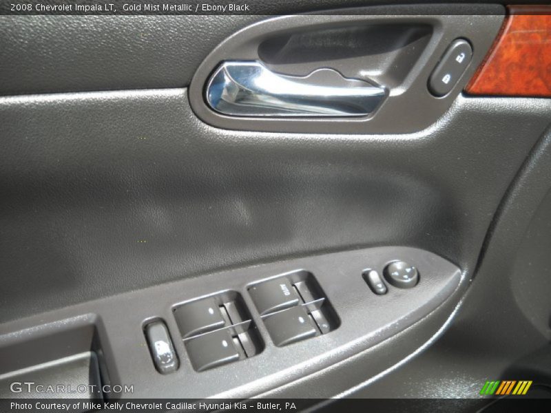 Gold Mist Metallic / Ebony Black 2008 Chevrolet Impala LT