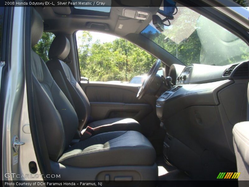 Silver Pearl Metallic / Gray 2008 Honda Odyssey EX-L