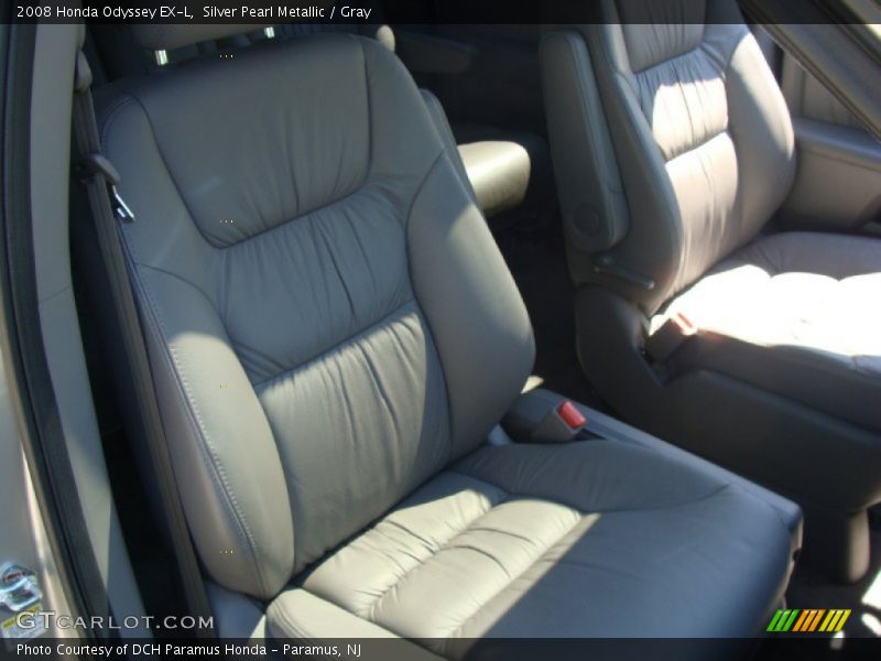 Silver Pearl Metallic / Gray 2008 Honda Odyssey EX-L
