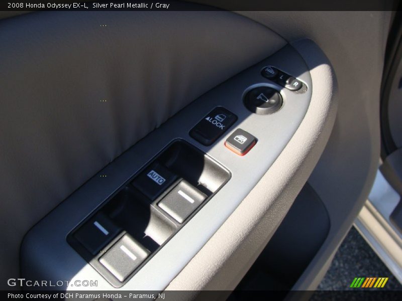 Silver Pearl Metallic / Gray 2008 Honda Odyssey EX-L