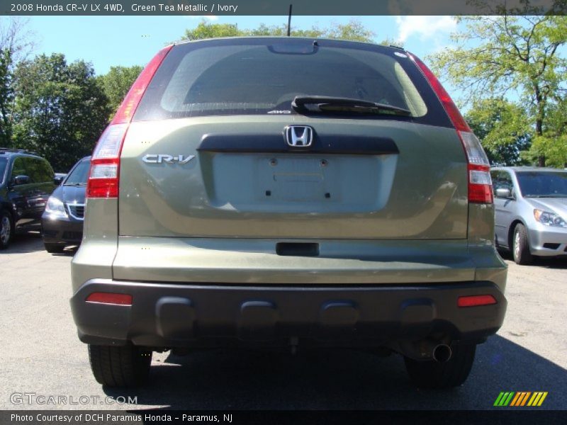 Green Tea Metallic / Ivory 2008 Honda CR-V LX 4WD