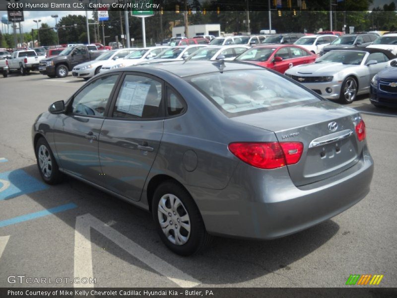 Carbon Gray Mist / Gray 2010 Hyundai Elantra GLS