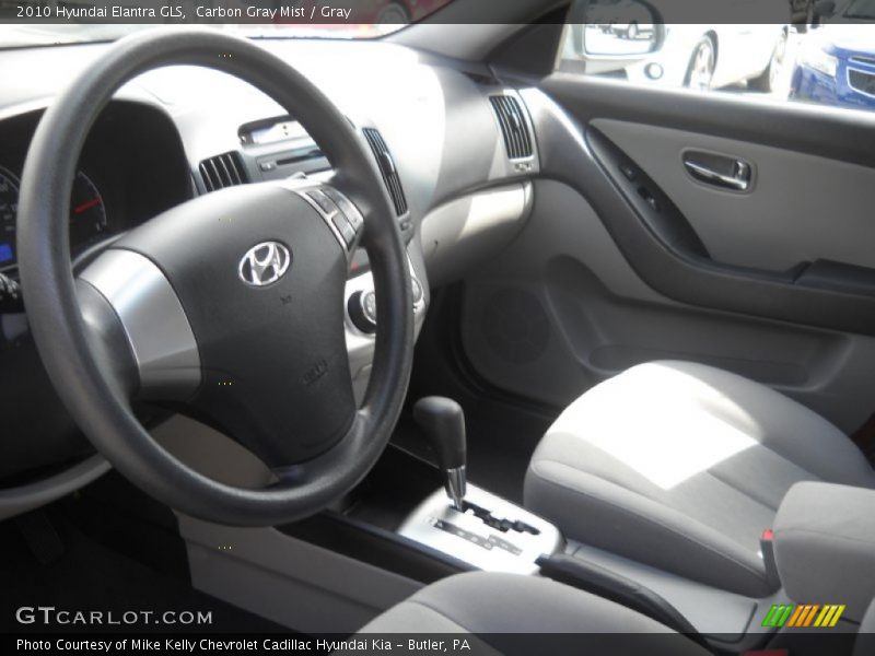 Carbon Gray Mist / Gray 2010 Hyundai Elantra GLS