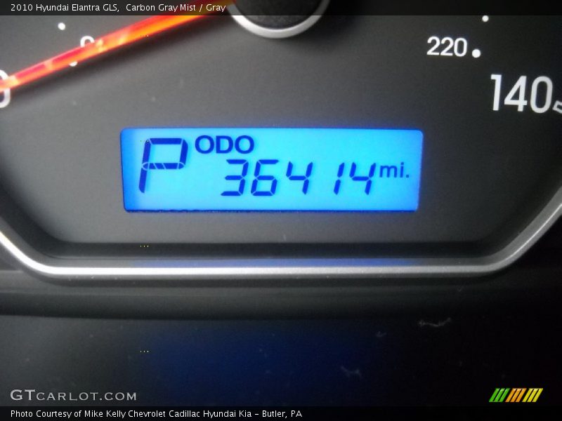 Carbon Gray Mist / Gray 2010 Hyundai Elantra GLS