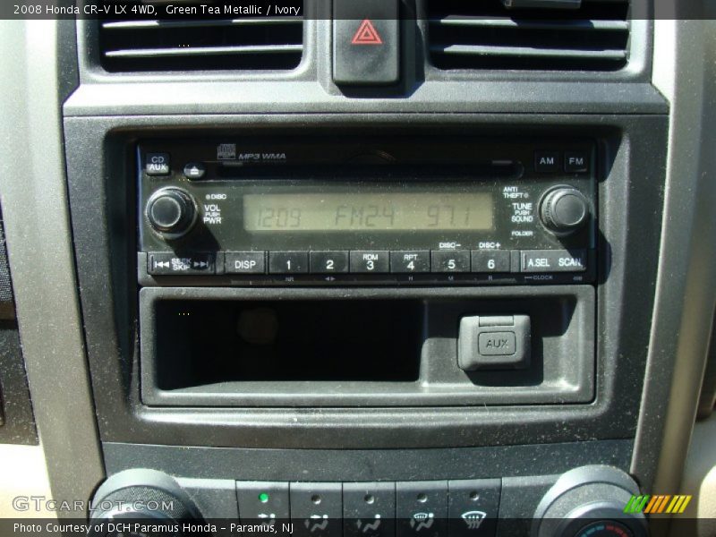 Green Tea Metallic / Ivory 2008 Honda CR-V LX 4WD