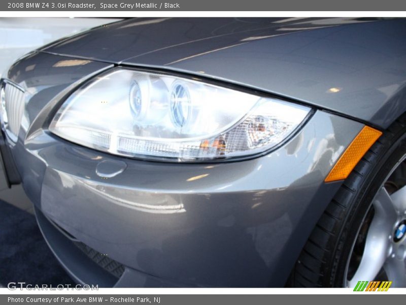 Space Grey Metallic / Black 2008 BMW Z4 3.0si Roadster